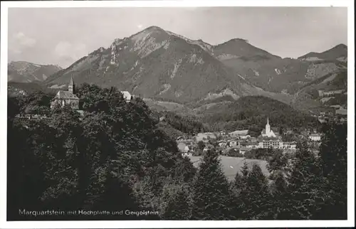 Marquartstein Hochplatte Geigelstein *