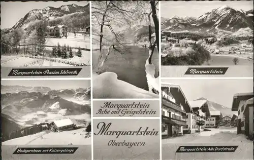 Marquartstein Pension Schoeneck Hochgernhaus Alte Dorfstrasse *