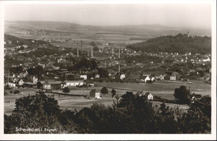 AK Schwandorf, Bahnhofstrasse mit BahnhofHotel Nr. 8588823 oldthing