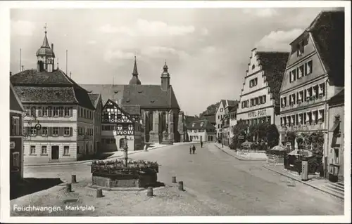 Feuchtwangen Marktplatz Hotel Post *