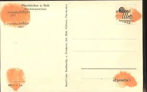 Pfarrkirchen Rott Krankenhaus *