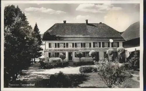 Schweigmatt Pension Tannenhof *