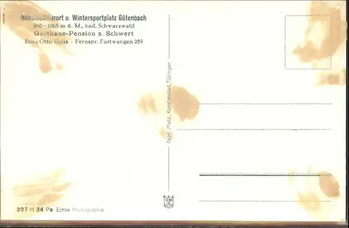 Guetenbach Gasthaus Pension zum Schwert *