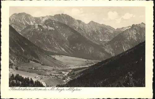 Hinterstein Bad Hindelang Hinterstein Allgaeu * / Bad Hindelang /Oberallgaeu LKR