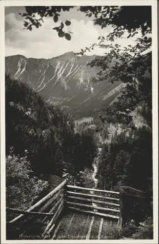 Hinterstein Bad Hindelang Hinterstein Eisenbreche Kanzel Allgaeu * / Bad Hindelang /Oberallgaeu LKR