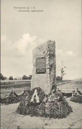 Weissenburg Elsass Schlesisches Jaegerdenkmal *