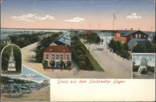 Lockstedt Lager Geschuetzpark Armeecorpsstein x