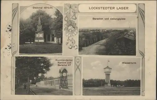 Lockstedt Lager Denkmal Kommandantur Kantine Baracke 47 Wasserturm x