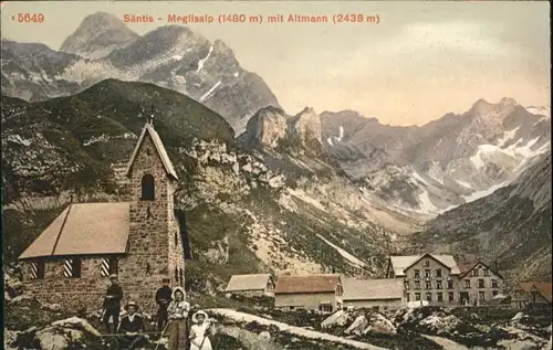 Saentis Meglisalp Altmann *