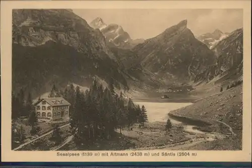 Saentis Seealpsee Altmann *