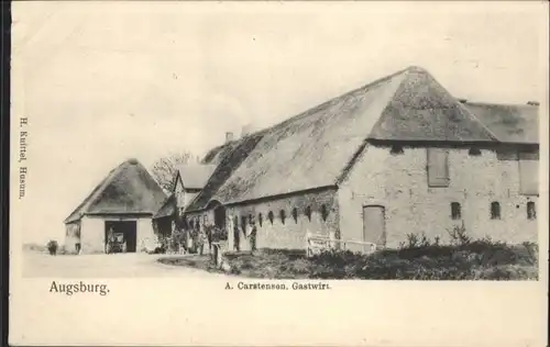 Insel Sylt ? Augsburg Gastwirt A. Carstensen *