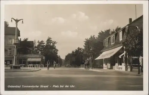 Timmendorfer Strand Platz Uhr x