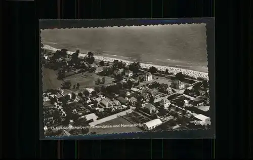 Scharbeutz Fliegeraufnahme Strandallee Hansastrasse *