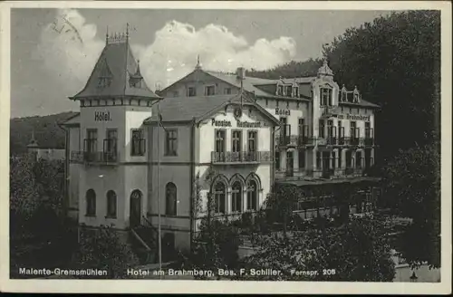 Malente-Gremsmuehlen Hotel Brahmberg Pension Restaurant  x