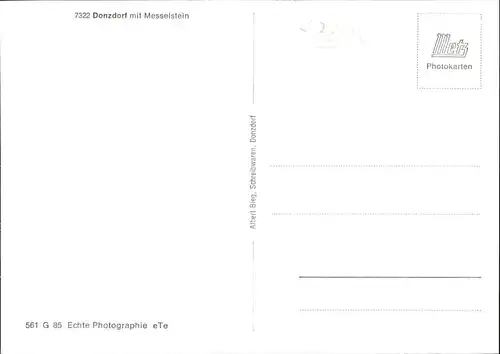 Donzdorf Messelstein *