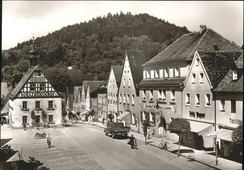 Pegnitz Fraenkische Schweiz Marktplatz Gasthof Weisses Lamm *