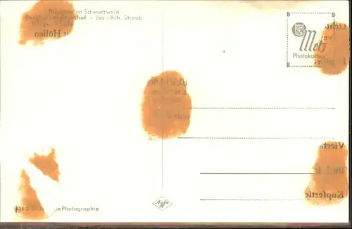 Dornhan Schwarzwald Pension Friedrichshof Fliegeraufnahme *