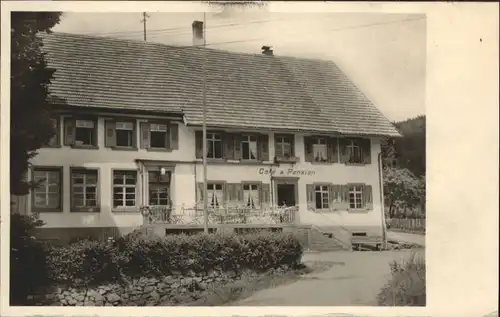 Schweigmatt [handschriftlich] Schwarzwald Pension Greiner *