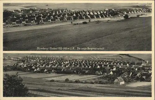 Blumberg Baden Blumberg Baden Bergmannstadt * / Blumberg /Schwarzwald-Baar-Kreis LKR