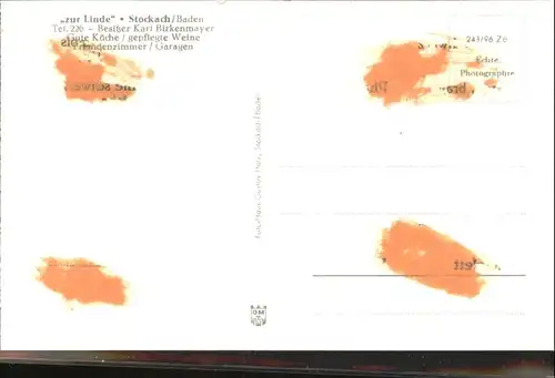 Stockach Gasthaus Pension zur Linde *