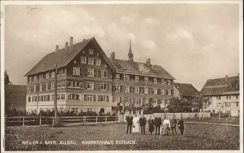 Weiler-Simmerberg Weiler Allgaeu Krankenhaus Rothach * / Weiler-Simmerberg /Lindau LKR