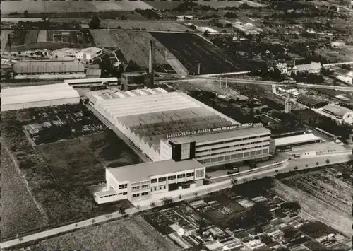 Einbeck Fliegeraufnahme Globus Teppich Fabrik *