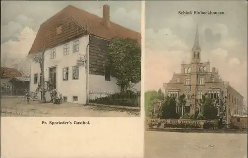 Einbeck Schloss Einbeckhausen Gasthof Sporleders x