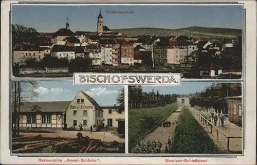Bischofswerda Restauration Amsel-Schaenke Garnison Schiessstand