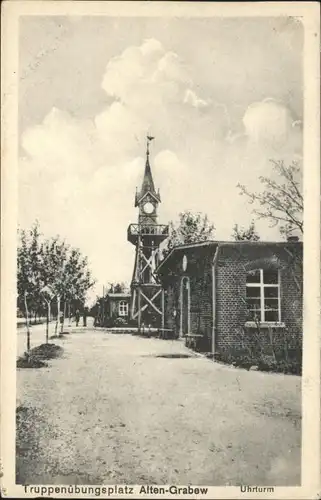 Altengrabow Truppenuebungsplatz Uhrturm