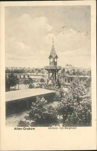 Altengrabow Uhrturm Berghotel