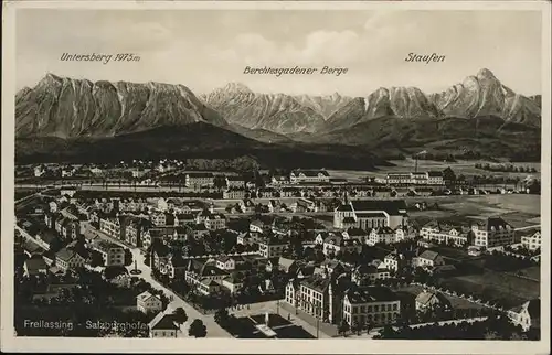 Freilassing Untersberg
Berchtesgadener Berge
Staufen