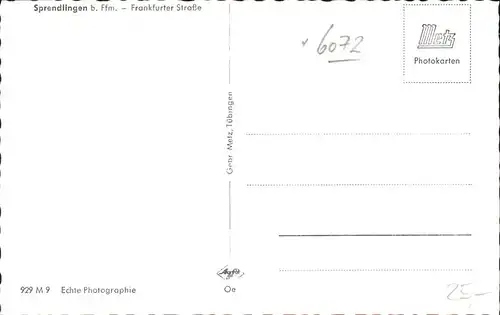 Sprendlingen Hessen Frankfurter-Strasse
