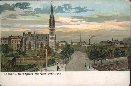 Spandau hfenplatz 
Garnisonkirche