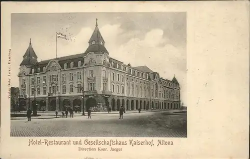 Altona Hamburg Hotel Restaurant Gesellschaftshaus Kaiserhof