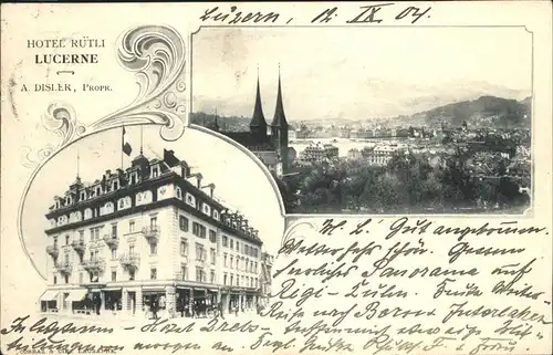 Luzern LU Hotel Ruetli / Luzern /Bz. Luzern City