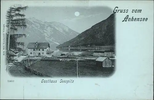 Achensee Gasthaus Seespitz Kat. Eben am Achensee