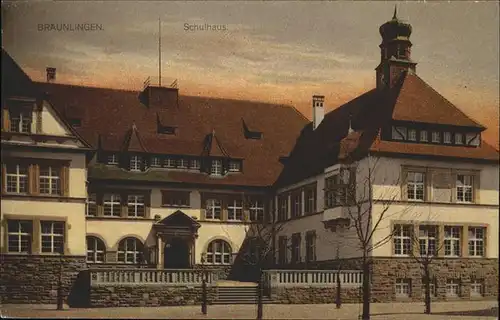 Braeunlingen Schulhaus Kat. Braeunlingen