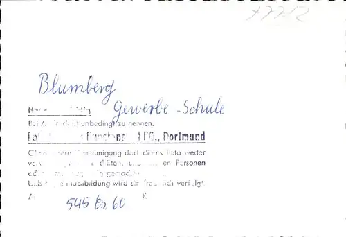 Blumberg Baden Gewerbe-Schule / Blumberg /Schwarzwald-Baar-Kreis LKR