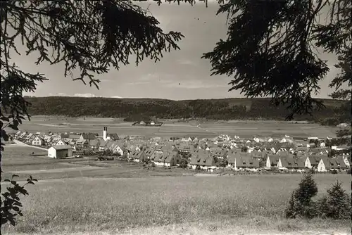 Blumberg Baden Totalansicht / Blumberg /Schwarzwald-Baar-Kreis LKR