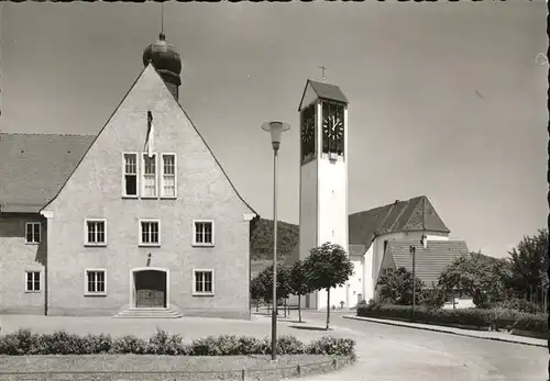 Blumberg Baden Schule und Kirche / Blumberg /Schwarzwald-Baar-Kreis LKR