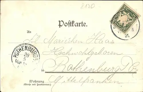 Weilheim Teilansicht Kat. Weilheim i.OB