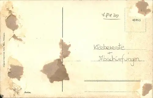 Weilheim Totalansicht Kat. Weilheim i.OB