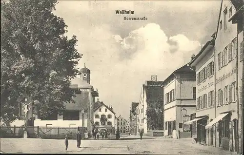 Weilheim Herrenstrasse Kat. Weilheim i.OB
