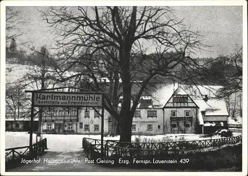 Geising Erzgebirge Jaegerhof Hartmannmuehle / Geising Osterzgebirge /Saechsische Schweiz-Osterzgebirge LKR