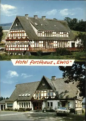 Attendorn Hotel Forsthaus Ewig Kat. Attendorn