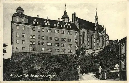 Altenburg Thueringen Schloss m. Auffahrt / Altenburg /Altenburger Land LKR