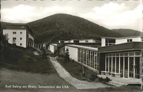 Bad Salzig Sanatorium der LVA Kat. Boppard