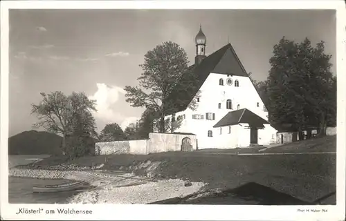 Walchensee Kloster Kat. Kochel a.See