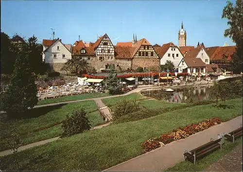 Bad Wimpfen Konditorei Cafe Restaurant Birkensee
 Kat. Bad Wimpfen