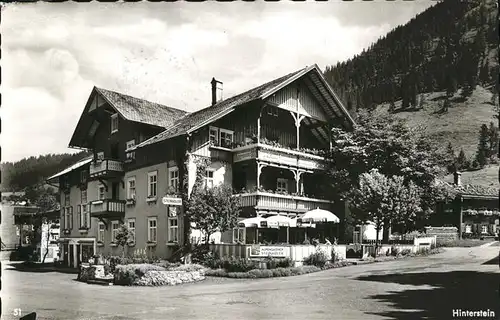 Hinterstein Bad Hindelang Alpengasthof Steinadler / Bad Hindelang /Oberallgaeu LKR